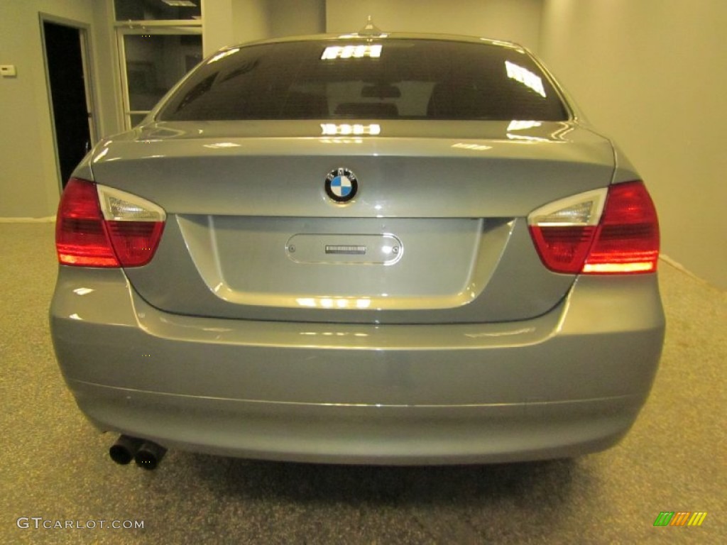 2007 3 Series 328i Sedan - Arctic Metallic / Black photo #6