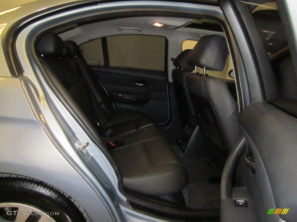 2007 3 Series 328i Sedan - Arctic Metallic / Black photo #9