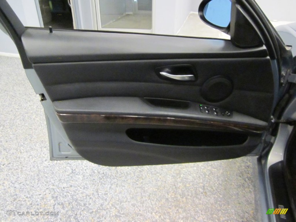 2007 3 Series 328i Sedan - Arctic Metallic / Black photo #12