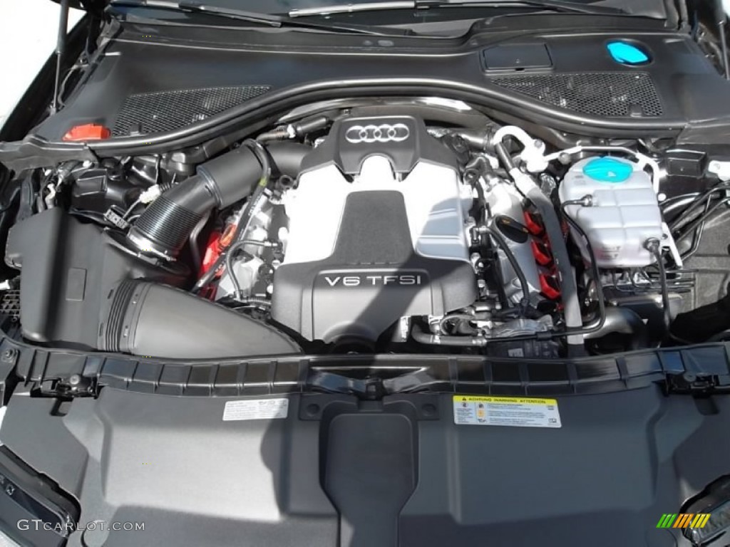 2012 Audi A6 3.0T quattro Sedan 3.0 Liter FSI Supercharged DOHC 24-Valve VVT V6 Engine Photo #58276364