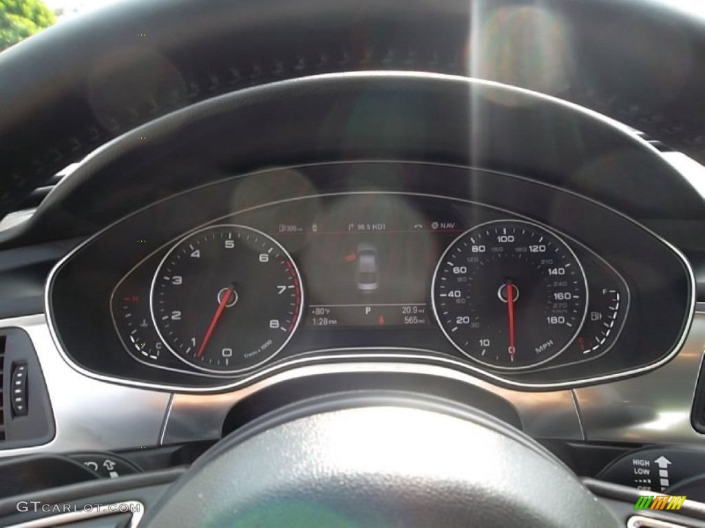 2012 Audi A6 3.0T quattro Sedan Gauges Photo #58276373