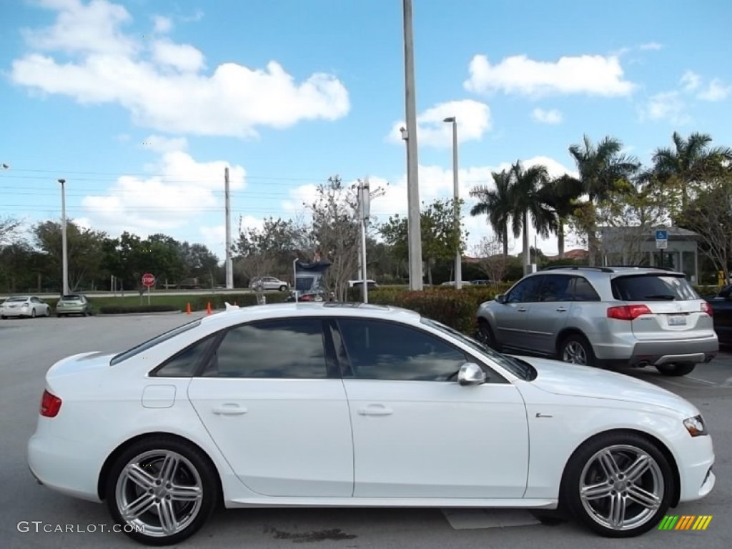 Ibis White 2011 Audi S4 3.0 quattro Sedan Exterior Photo #58276508