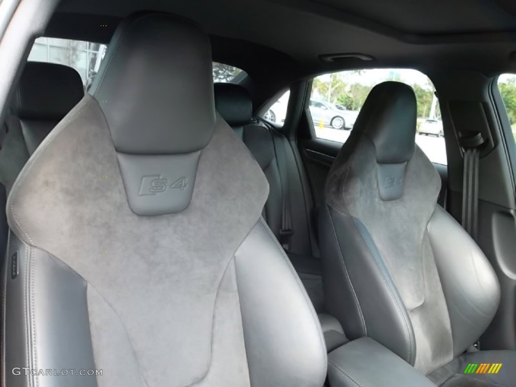 Black Interior 2011 Audi S4 3.0 quattro Sedan Photo #58276604