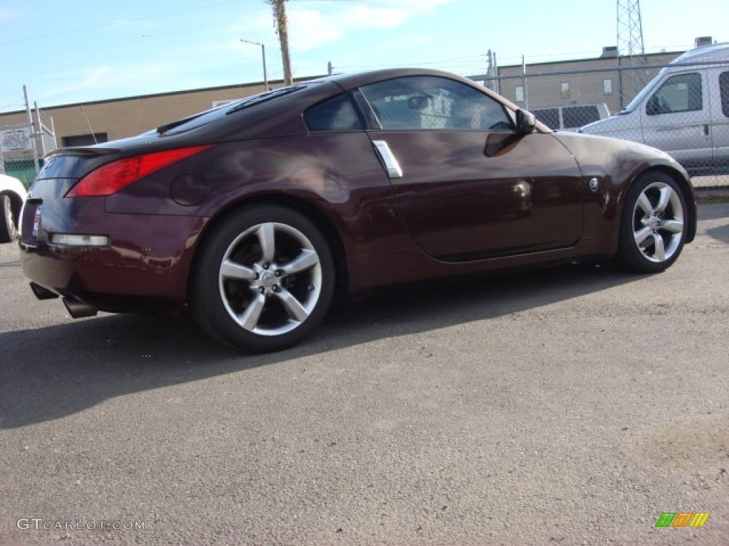 2006 350Z Touring Coupe - Interlagos Fire Metallic / Charcoal Leather photo #5