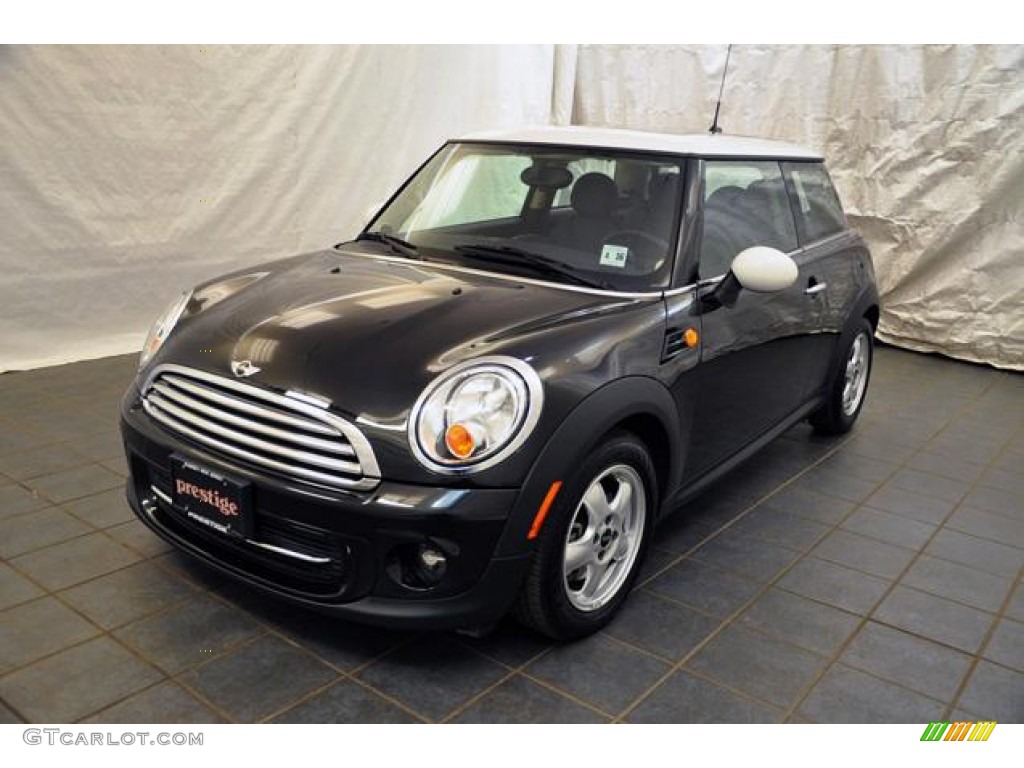 2011 Cooper Hardtop - Midnight Black Metallic / Carbon Black photo #1