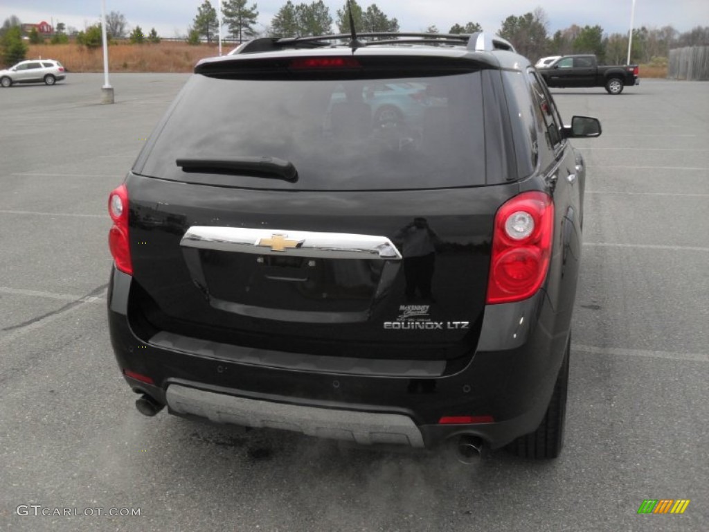 2010 Equinox LTZ - Black / Jet Black/Light Titanium photo #3