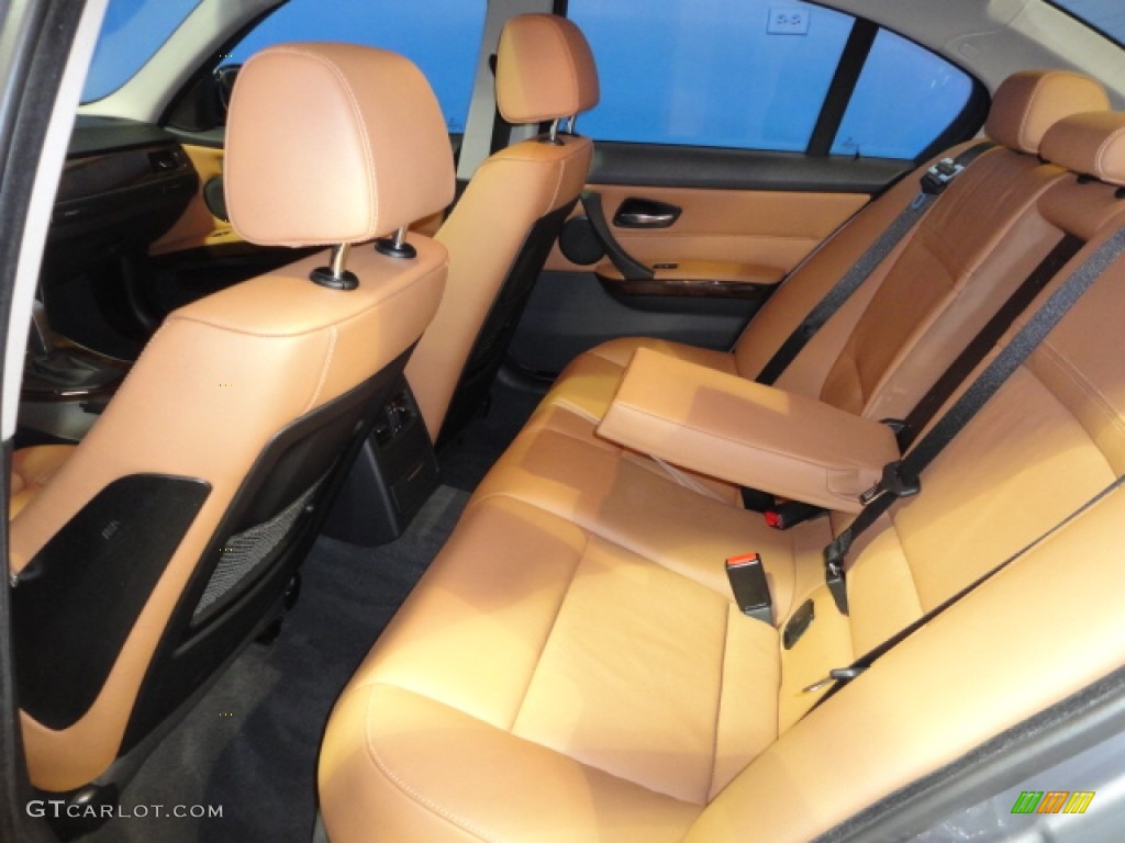 2009 3 Series 335xi Sedan - Space Grey Metallic / Saddle Brown Dakota Leather photo #18