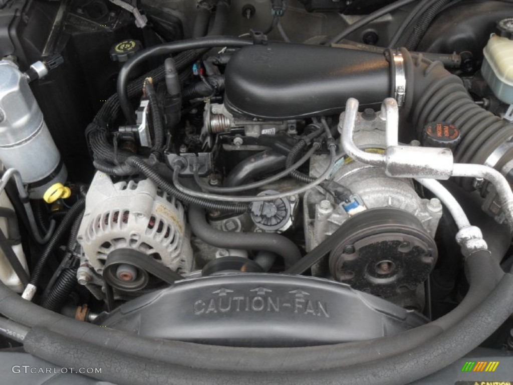 1999 Chevrolet Blazer LT 4x4 4.3 Liter OHV 12-Valve V6 Engine Photo #58280288
