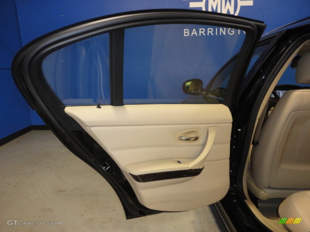 2011 3 Series 335i xDrive Sedan - Jet Black / Beige photo #15