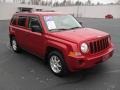 2007 Inferno Red Crystal Pearl Jeep Patriot Sport  photo #5