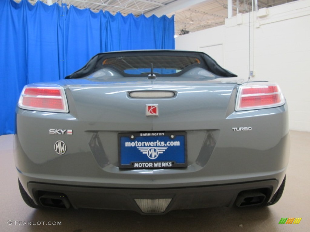 2008 Sky Red Line Roadster - Techno Gray / Black photo #8