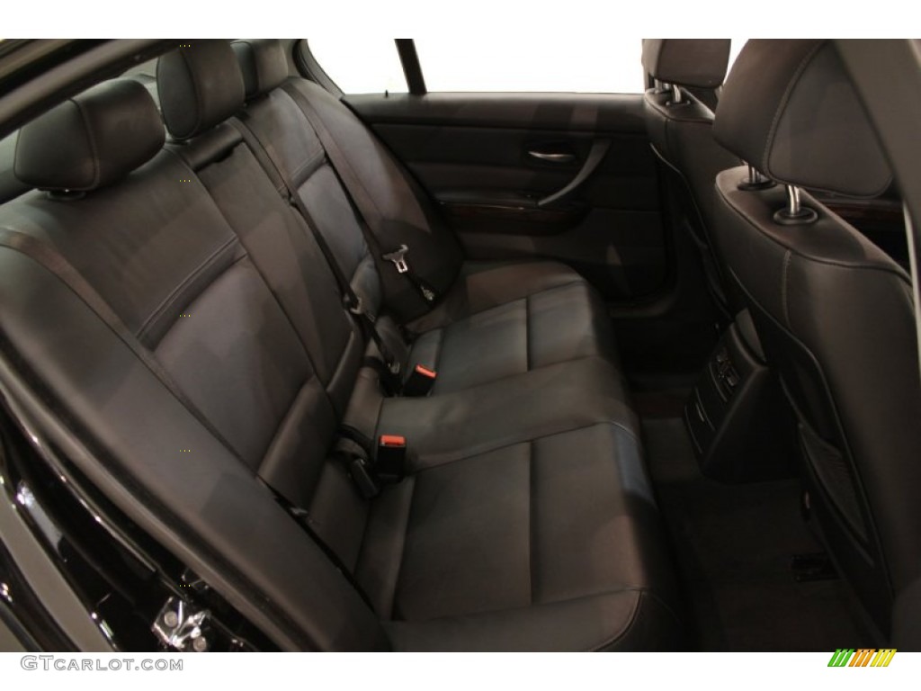 2009 3 Series 335xi Sedan - Jet Black / Black Dakota Leather photo #27