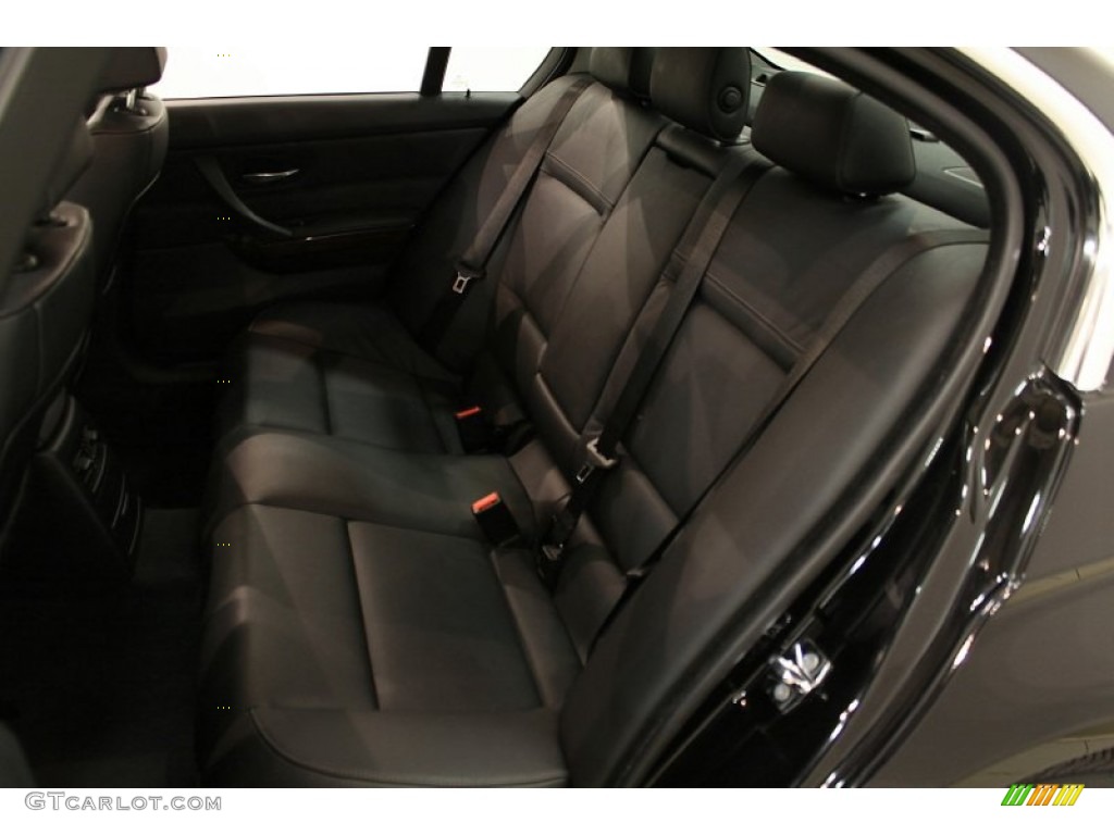 2009 3 Series 335xi Sedan - Jet Black / Black Dakota Leather photo #28