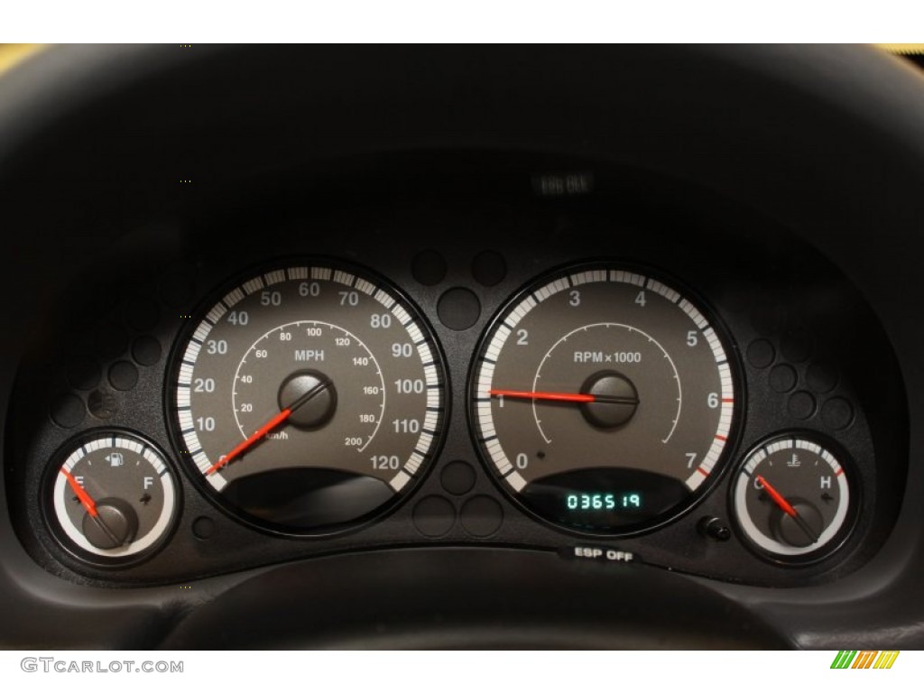 2007 Jeep Liberty Sport 4x4 Gauges Photo #58282799