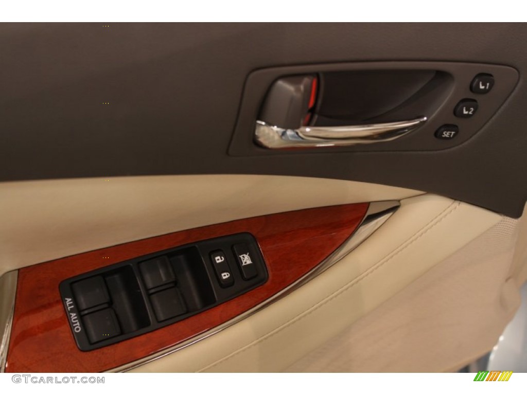 2010 ES 350 - Cerulean Blue Metallic / Parchment photo #6