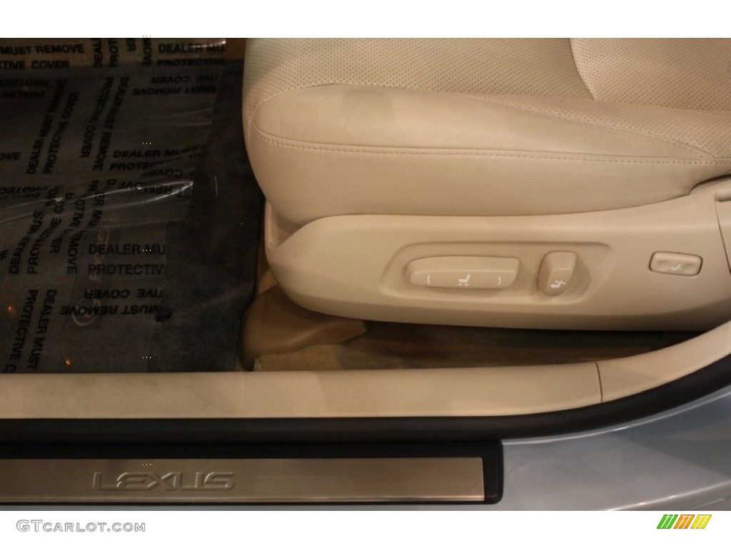 2010 ES 350 - Cerulean Blue Metallic / Parchment photo #7