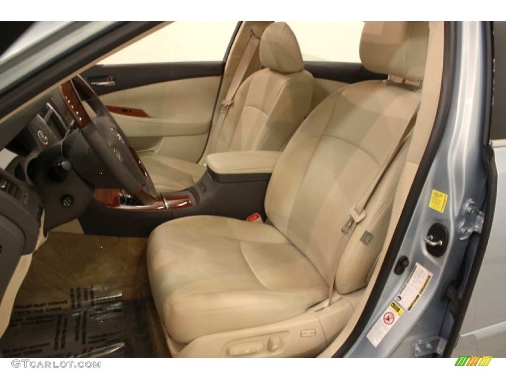 2010 ES 350 - Cerulean Blue Metallic / Parchment photo #11