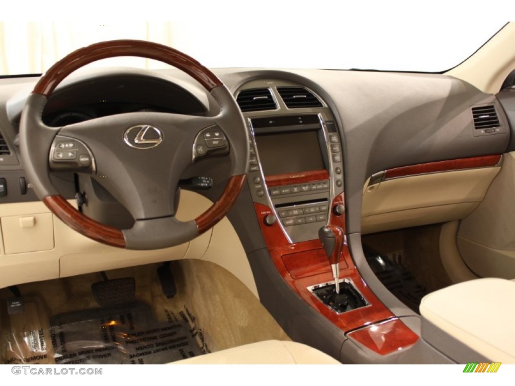 2010 ES 350 - Cerulean Blue Metallic / Parchment photo #12