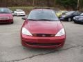 2002 Sangria Red Metallic Ford Focus SE Wagon  photo #2
