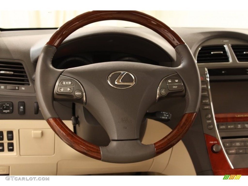 2010 ES 350 - Cerulean Blue Metallic / Parchment photo #13