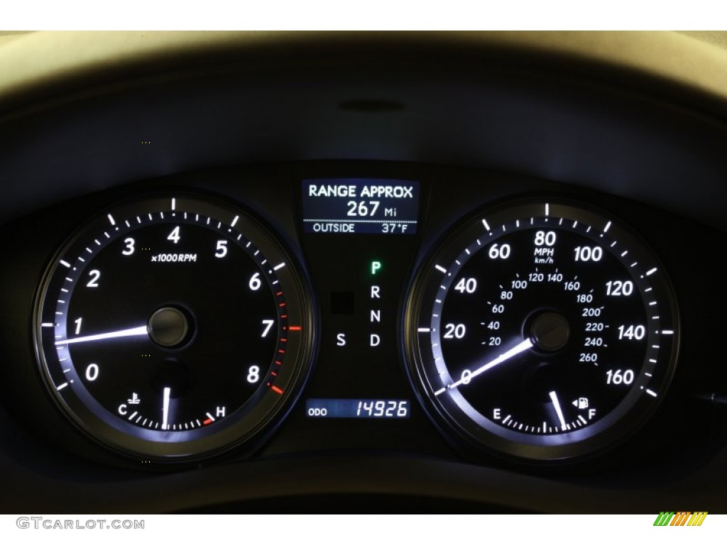 2010 ES 350 - Cerulean Blue Metallic / Parchment photo #14