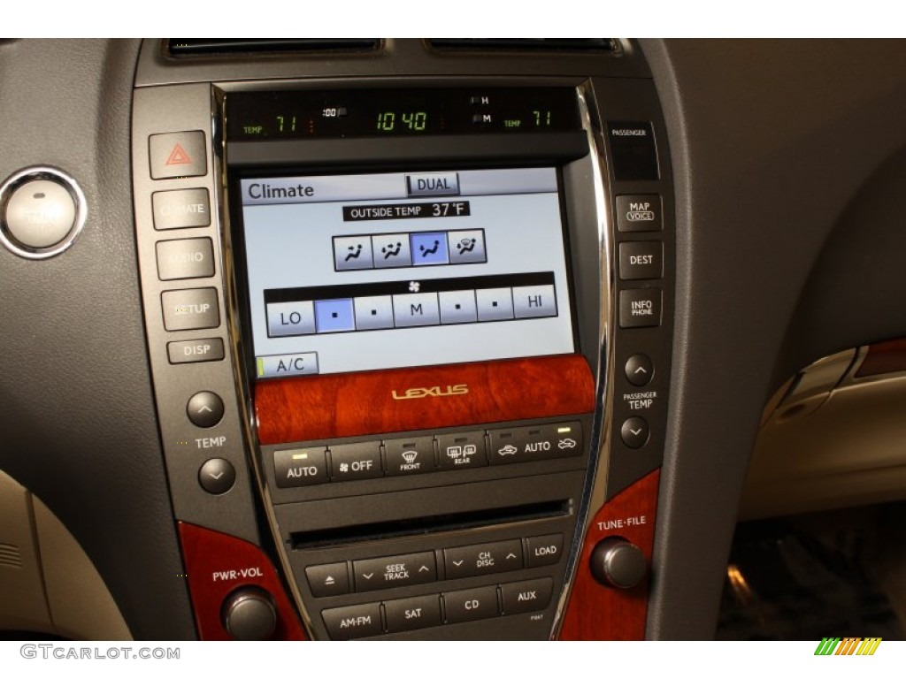 2010 ES 350 - Cerulean Blue Metallic / Parchment photo #16