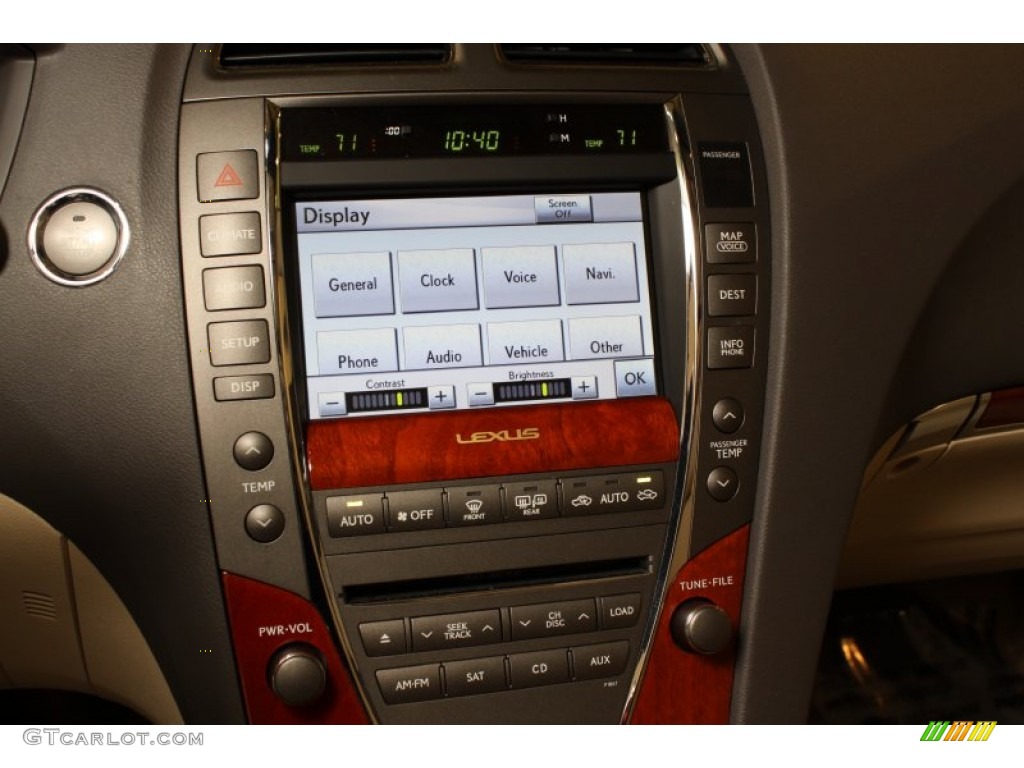 2010 ES 350 - Cerulean Blue Metallic / Parchment photo #19