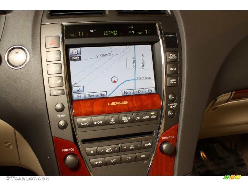 2010 ES 350 - Cerulean Blue Metallic / Parchment photo #20