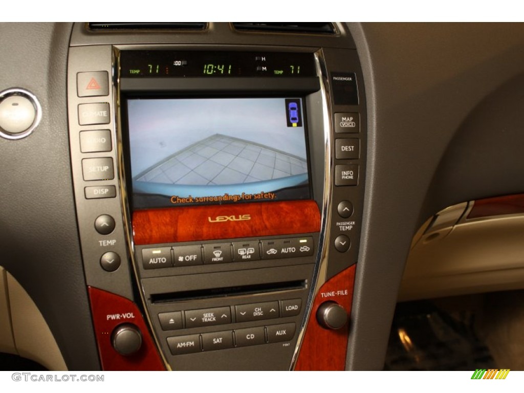 2010 ES 350 - Cerulean Blue Metallic / Parchment photo #24