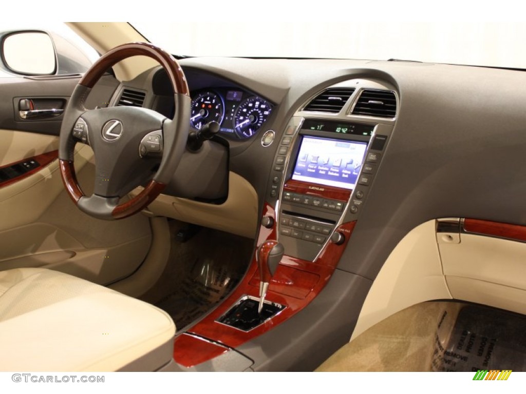 2010 ES 350 - Cerulean Blue Metallic / Parchment photo #27