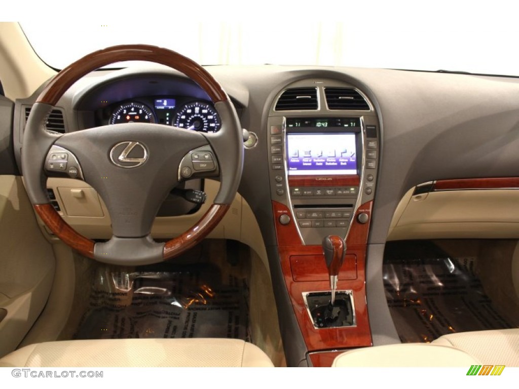 2010 ES 350 - Cerulean Blue Metallic / Parchment photo #31