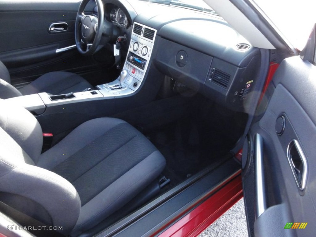 Dark Slate Grey Interior 2005 Chrysler Crossfire Limited Roadster Photo #58283141