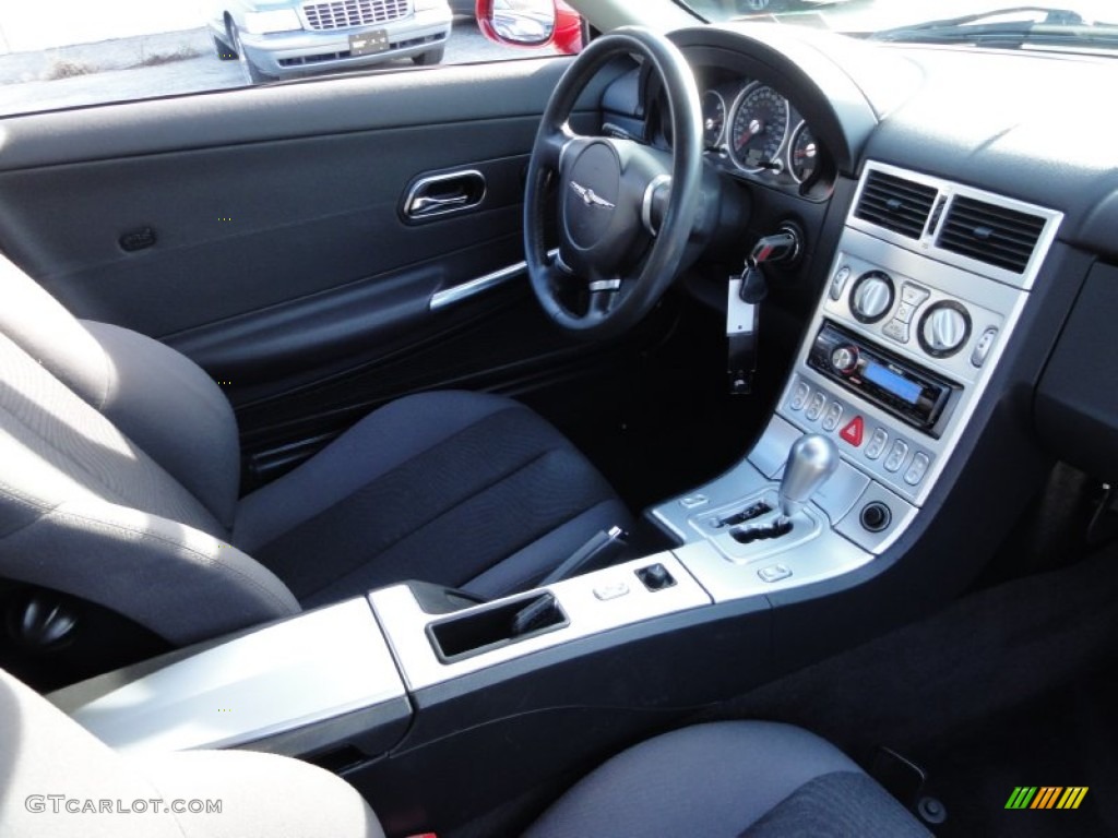 Dark Slate Grey Interior 2005 Chrysler Crossfire Limited Roadster Photo #58283150
