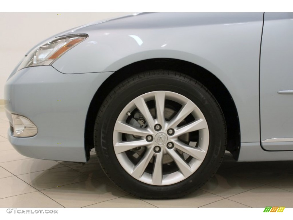 2010 ES 350 - Cerulean Blue Metallic / Parchment photo #34