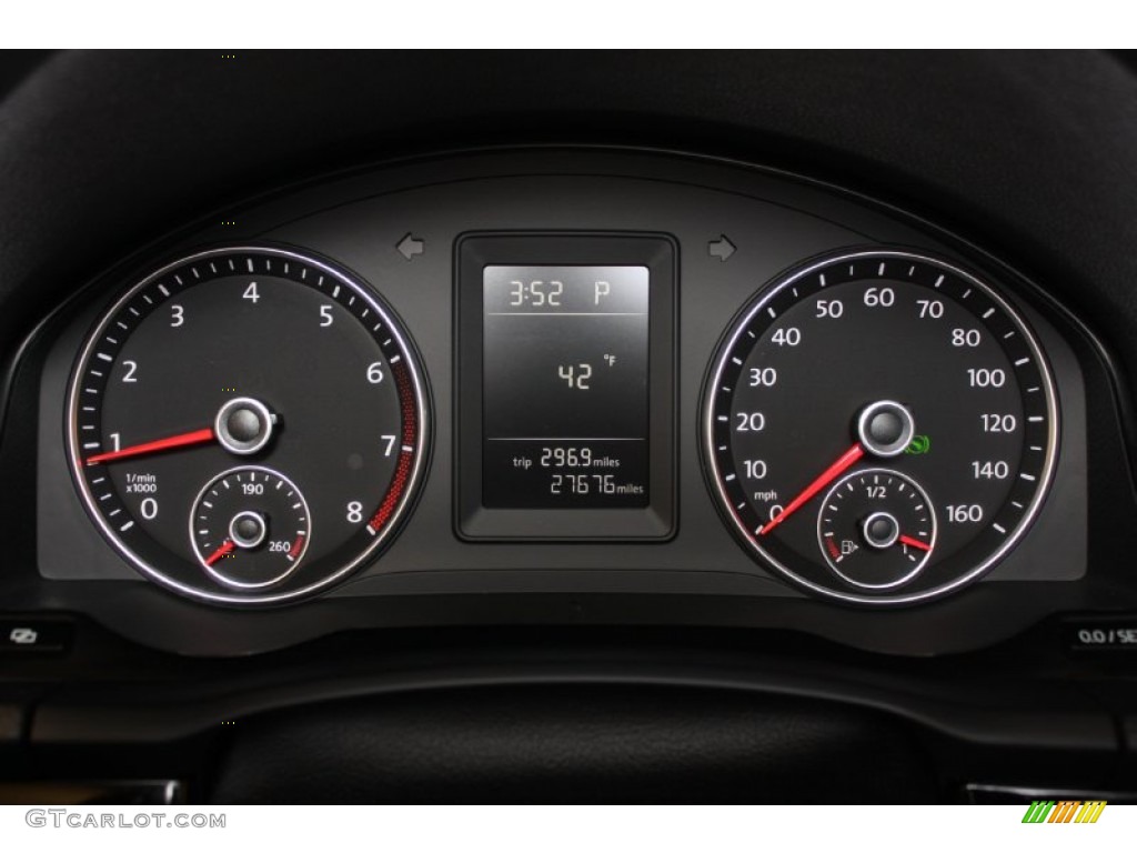2010 Volkswagen Jetta SE Sedan Gauges Photo #58283466