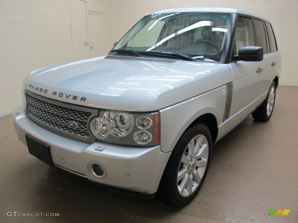 2006 Range Rover Supercharged - Zambezi Silver Metallic / Ivory/Aspen photo #4