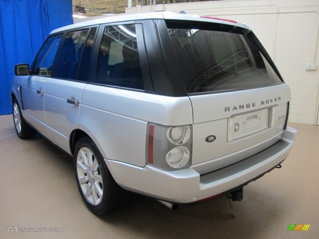 2006 Range Rover Supercharged - Zambezi Silver Metallic / Ivory/Aspen photo #6