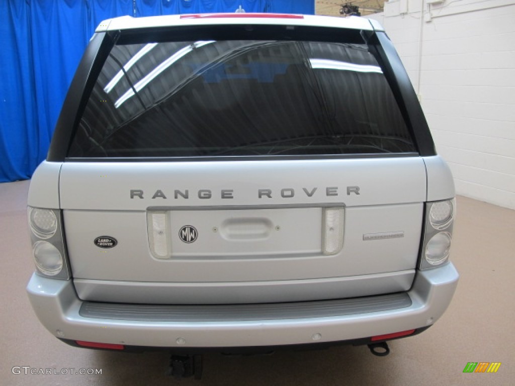 2006 Range Rover Supercharged - Zambezi Silver Metallic / Ivory/Aspen photo #7