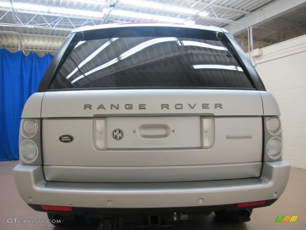 2006 Range Rover Supercharged - Zambezi Silver Metallic / Ivory/Aspen photo #8
