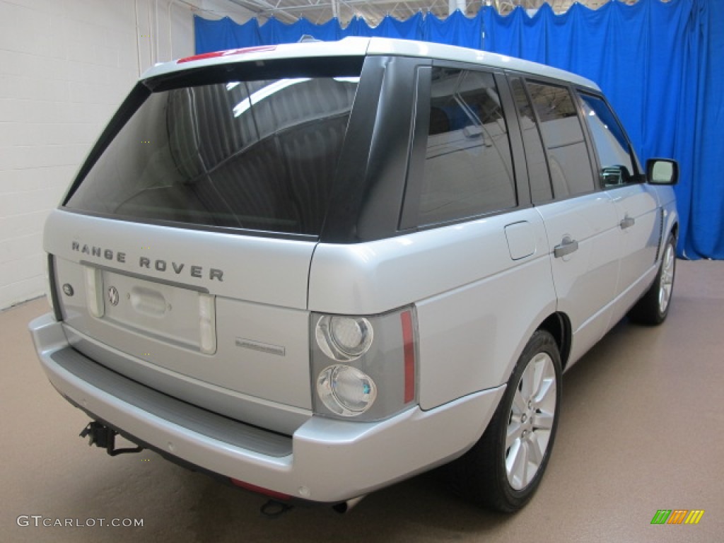 2006 Range Rover Supercharged - Zambezi Silver Metallic / Ivory/Aspen photo #9