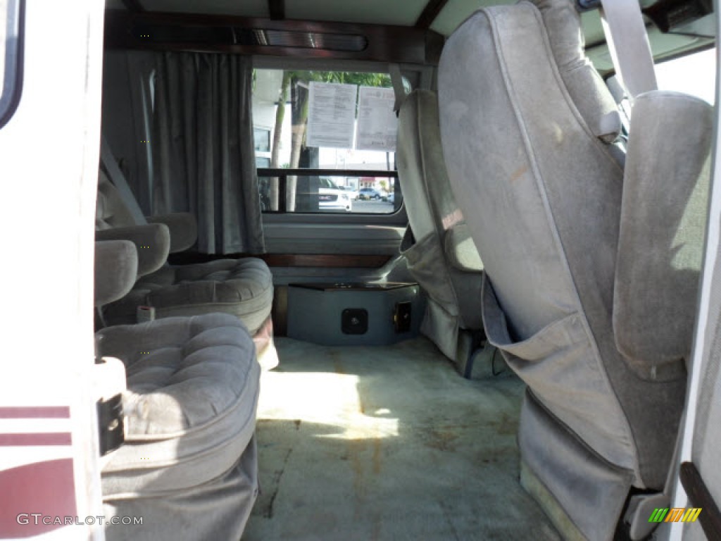 1995 Vandura G2500 Conversion Van - White / Gray photo #15