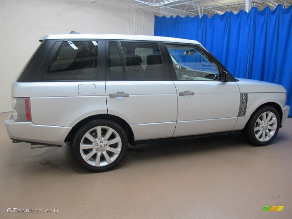 2006 Range Rover Supercharged - Zambezi Silver Metallic / Ivory/Aspen photo #10