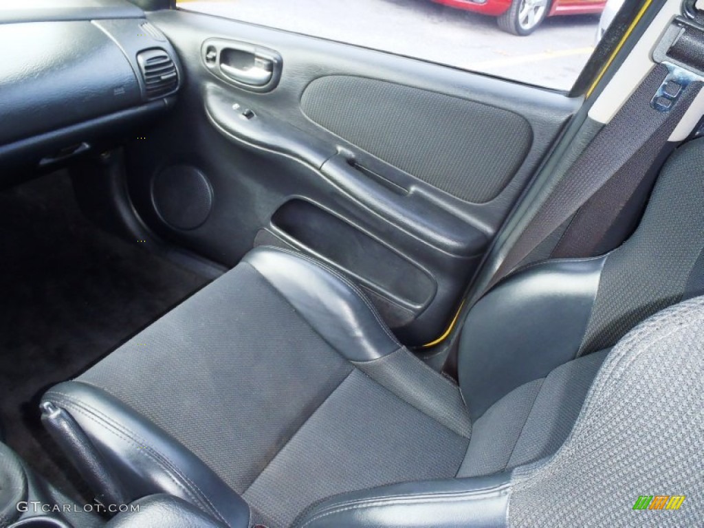 2003 Neon SRT-4 - Solar Yellow / Dark Slate Gray photo #14