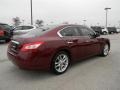 2010 Tuscan Sun Red Nissan Maxima 3.5 S  photo #5