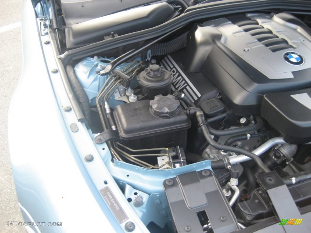 2007 BMW 6 Series 650i Convertible 4.8 Liter DOHC 24-Valve VVT V8 Engine Photo #58284893