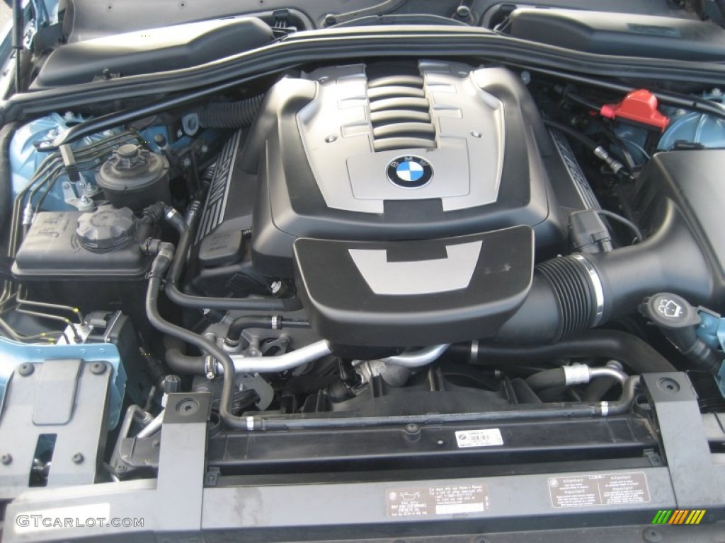 2007 BMW 6 Series 650i Convertible 4.8 Liter DOHC 24-Valve VVT V8 Engine Photo #58284902