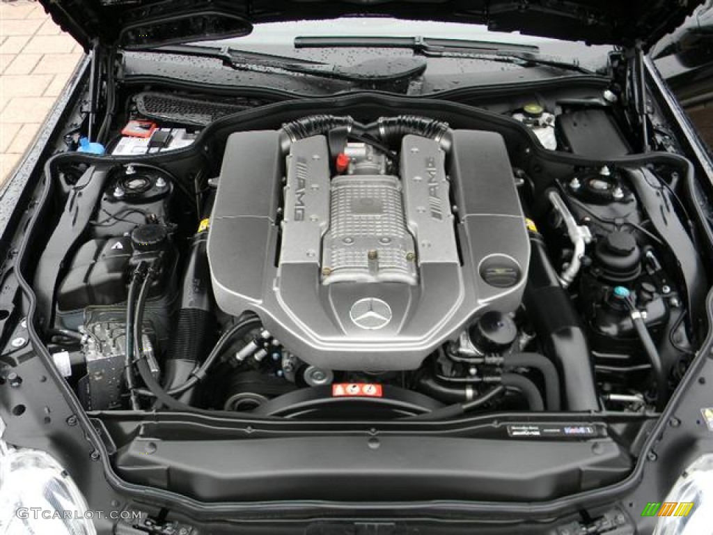 2007 Mercedes-Benz SL 55 AMG Roadster 5.4 Liter AMG Supercharged SOHC 24-Valve V8 Engine Photo #58285268