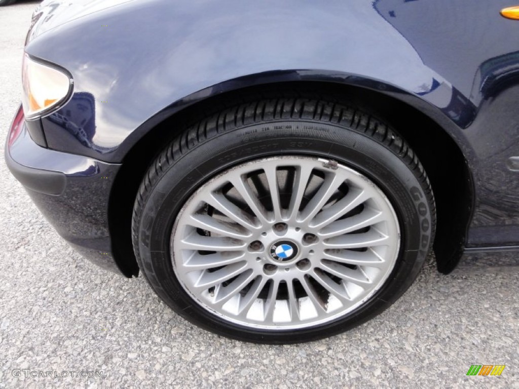 2003 3 Series 330xi Sedan - Orient Blue Metallic / Sand photo #34