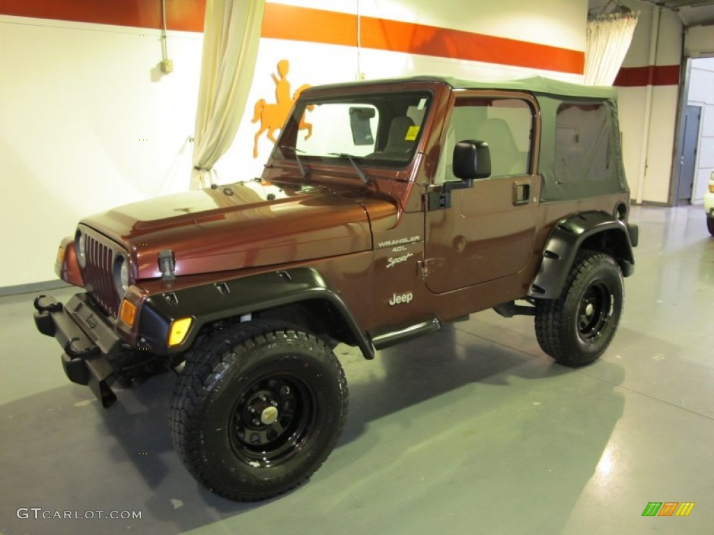 Flame Red Jeep Wrangler