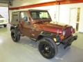 2001 Flame Red Jeep Wrangler Sport 4x4  photo #5